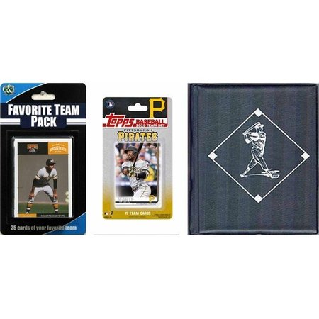 WILLIAMS & SON SAW & SUPPLY C&I Collectables 2019PIRATESTSC MLB Pittsburgh Pirates Licensed 2019 Topps Team Set & Favorite Player Trading Cards Plus Storage Album 2019PIRATESTSC